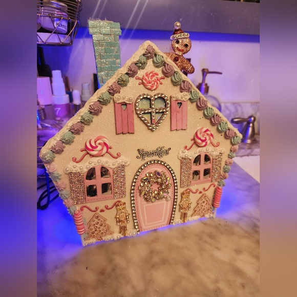 Dolls Kill Gingerbread House Custom LED Bag - Picture 1 of 8